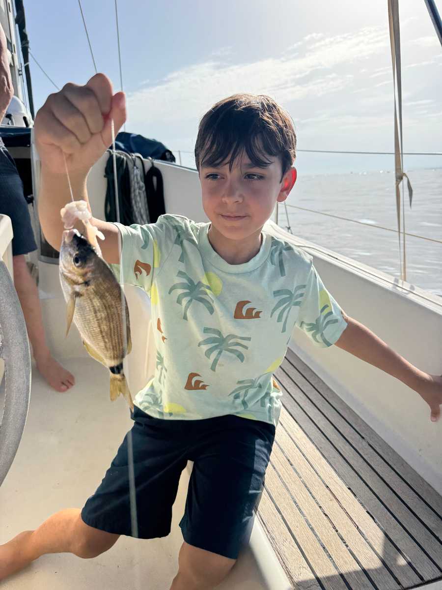Pesca en barco en Marbella 