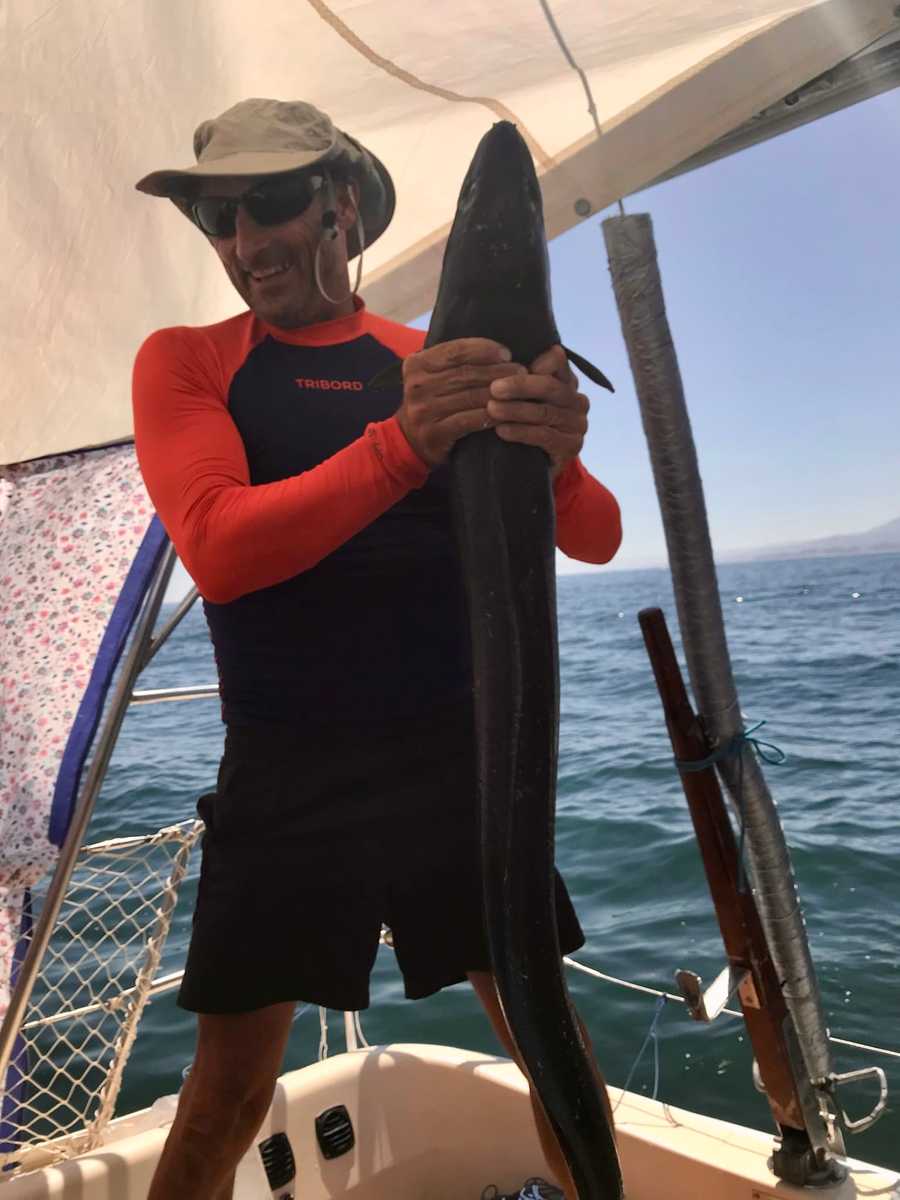 Pesca en barco en Marbella 