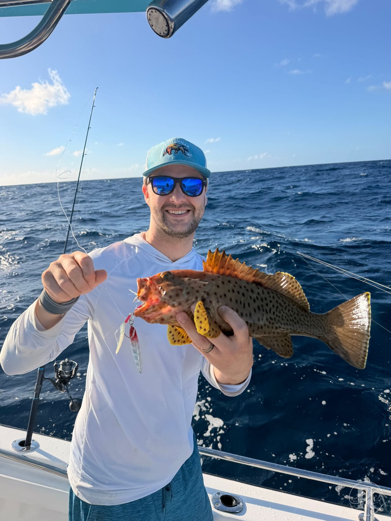 Hugh from the states wanted to go do some light tackle and our regular spots did not disappoint., Victoria